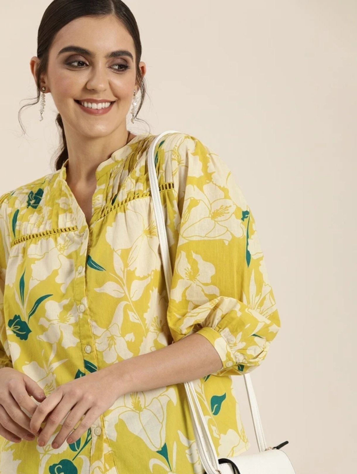 Casual Regular Sleeves Printed Women Multicolor Top on Flipkart photo 4