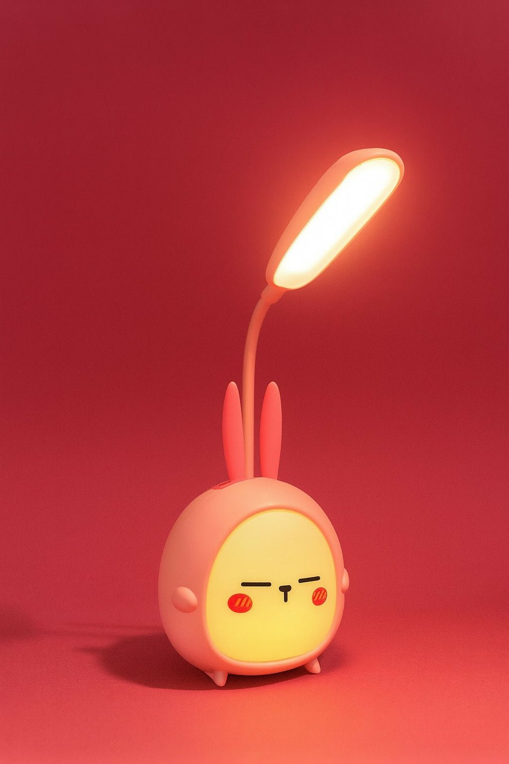 Cute Bunny LED Desk Lamp with Night Light, Flexible Neck for Kids (Color may vary, 1 PC) photo 4